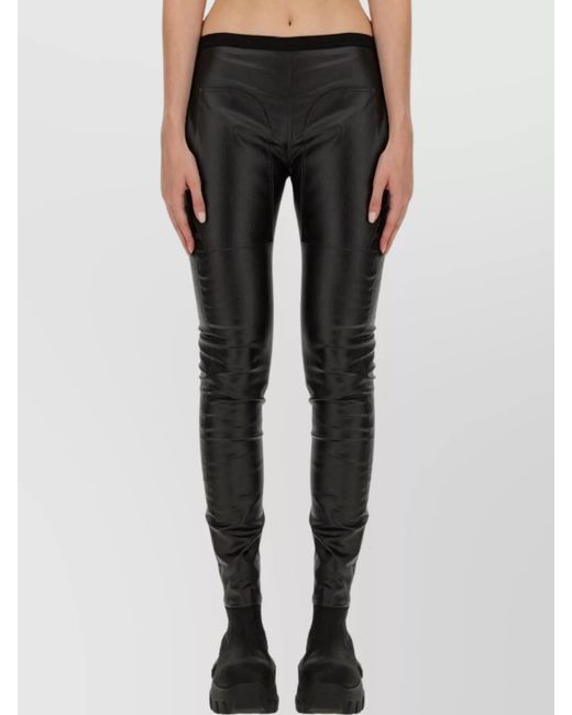 Rick Owens Black Denim Skinny Trousers