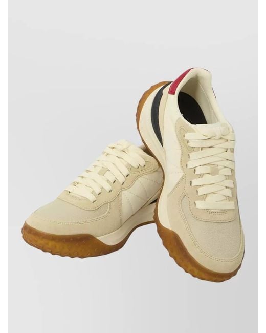 Moncler Natural Urban Trek Low Top Lace Up Sneakers for men