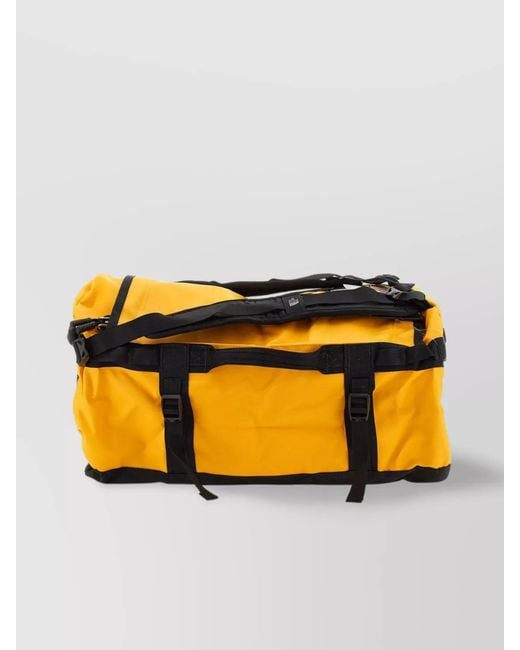 The North Face Orange Duffel Bag for men