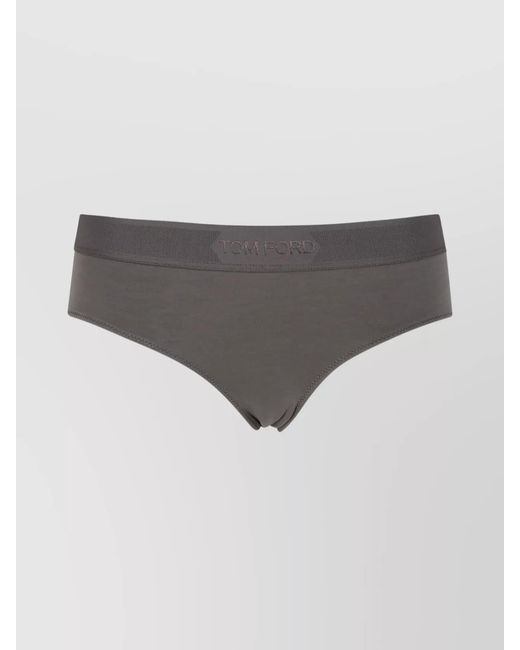 Tom Ford Gray Modal Boyshort Briefs