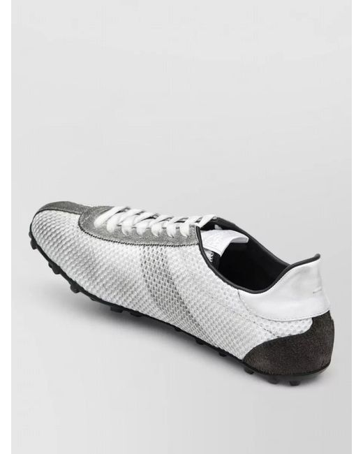 Maison Margiela White Sprinters Low-Top Sneakers for men