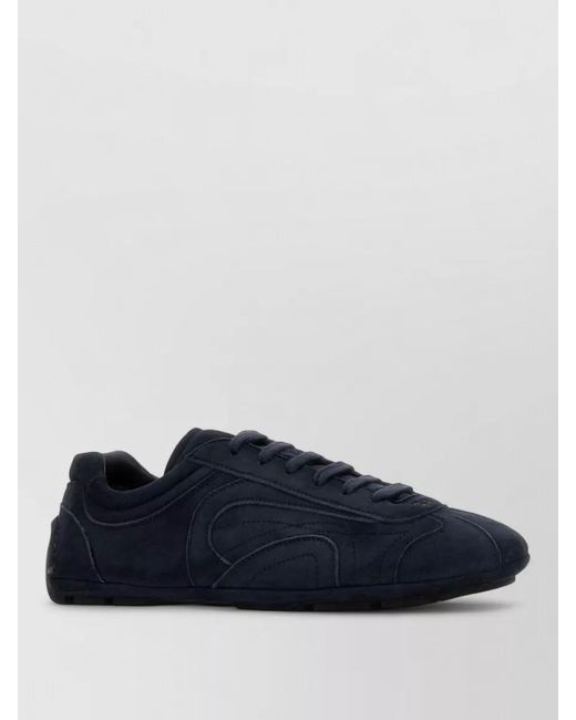 Prada Blue Montecarlo Re Edition 2005 Suede Sneakers for men