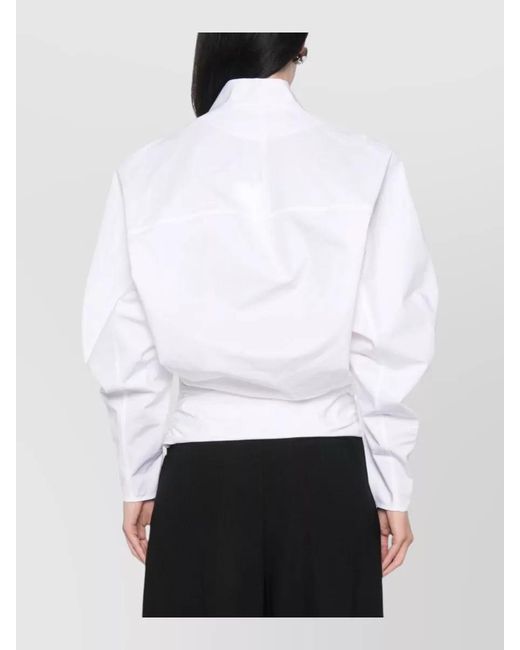 Jacquemus White Cotton Blazer