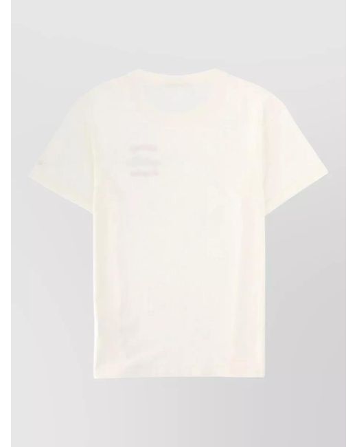Mc2 Saint Barth Natural Emilie Crew Neck Regular Fit T Shirt