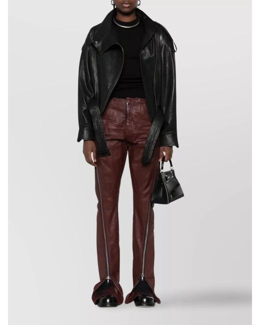 Rick Owens Denim Flared Trousers