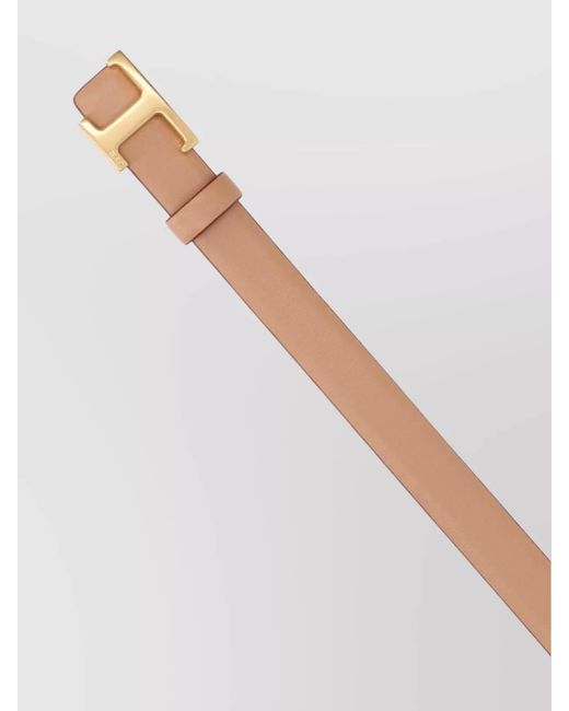 Tod's Red Leather Belt