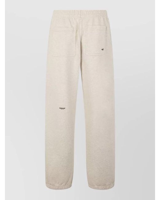 Represent White Relaxed Sports Shorts Casual Style for men