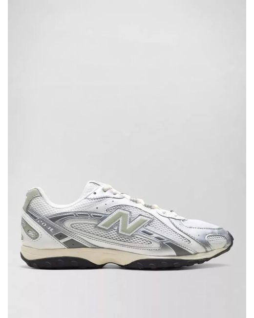 New Balance White Tier One Mesh Sneakers