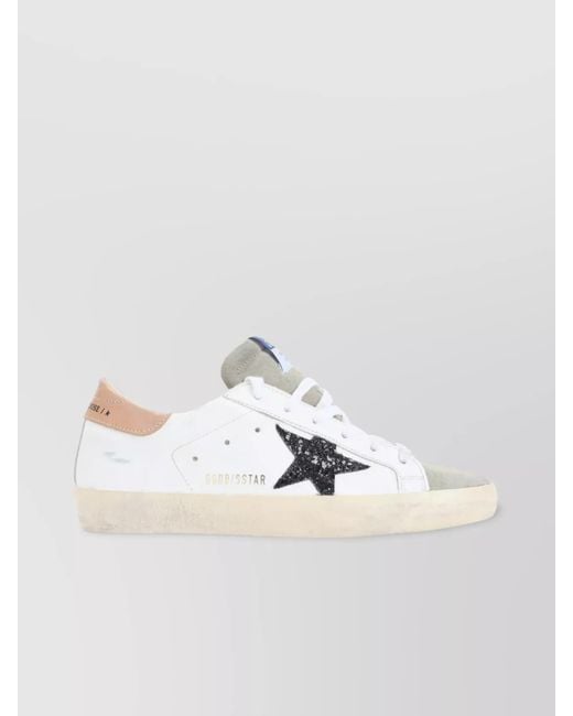Golden Goose Women's Super Star Glitter Sneakers