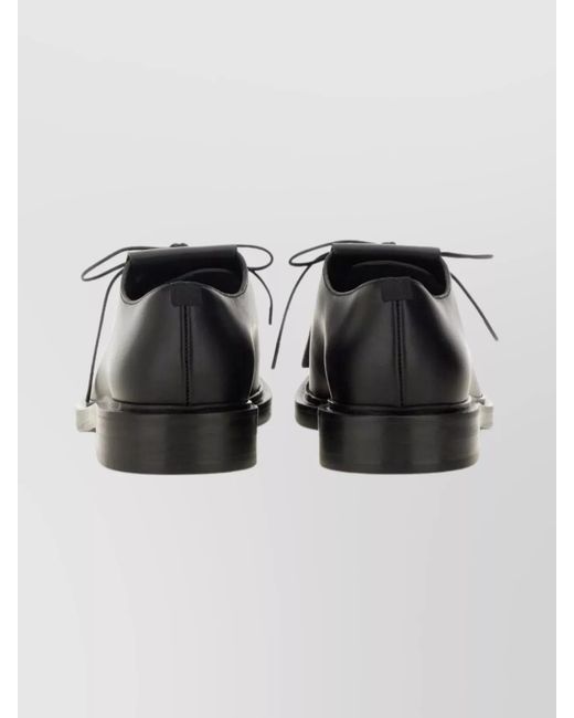 Max Mara Multicolor Leather Derby Shoes