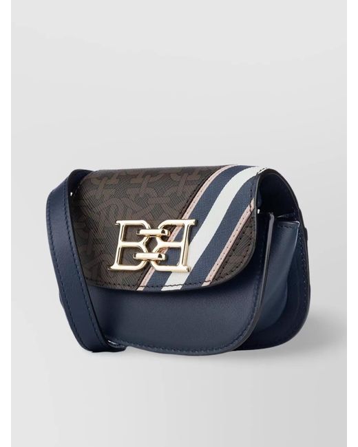 Bally Blue Leather Crossbody Bag