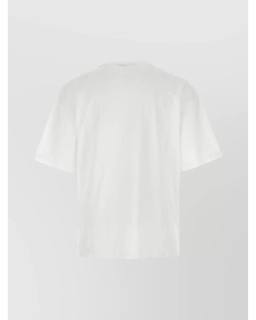 Ambush White Cotton Chain Printed T-Shirt for men