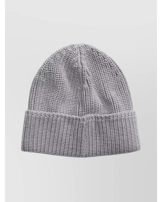 Canada Goose Relaxed Style Hat Folded Cuff in Grey Lyst UK