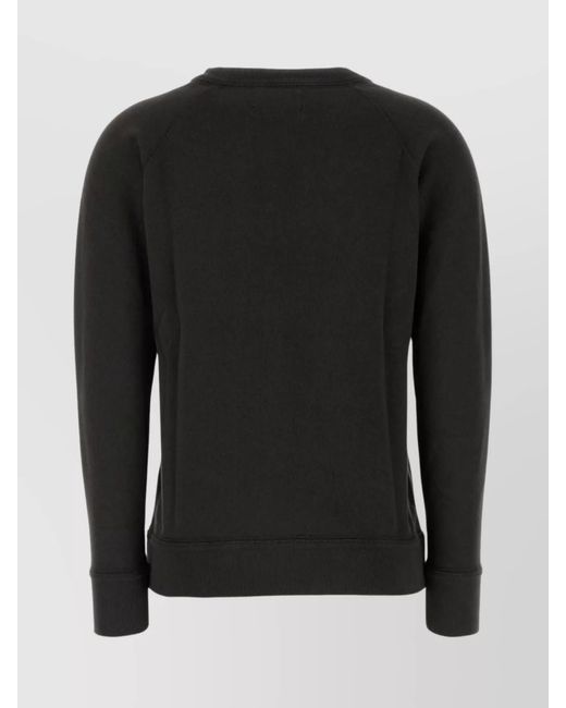 Isabel Marant Black Cotton Blend Sweatshirt