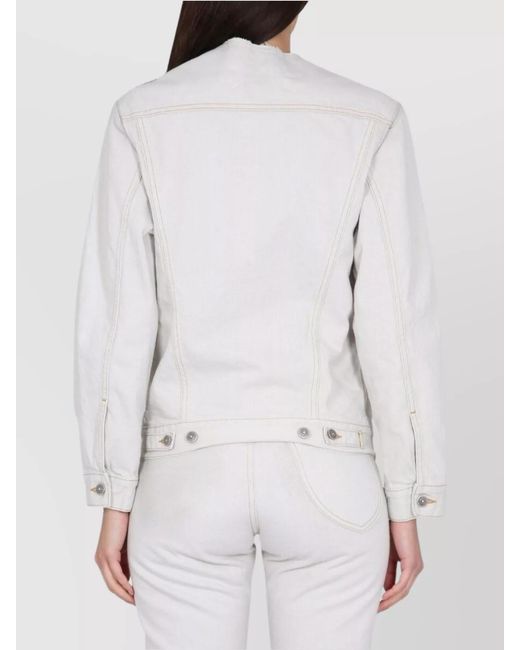 Maison Margiela White Denim Jacket