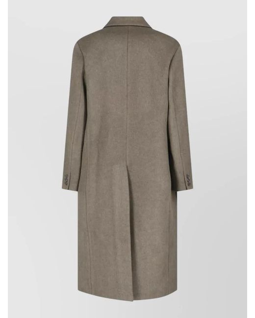 Our Legacy Natural Tailored Coat Back Vent Button Cuffs for men