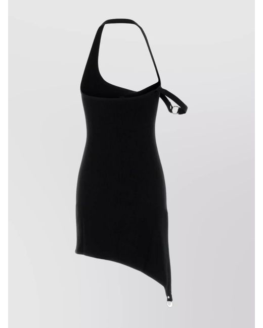 Courreges Black Mini Dress