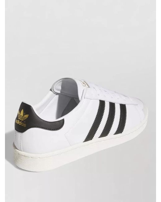 Adidas Originals Multicolor Stripe Detail Low Top Rubber Sole Sneakers for men