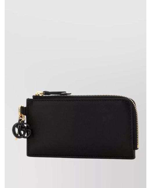 Gucci Black Leather Card Holder