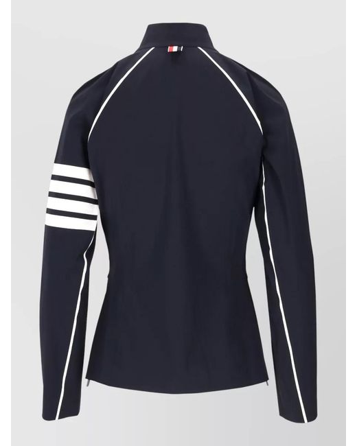 Thom Browne Blue Zip Up Jacket