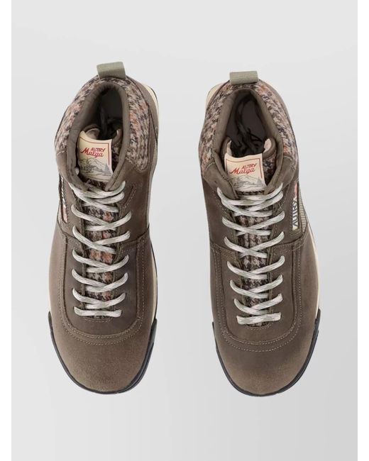 Autry Multicolor Leather High-Top Sneakers for men