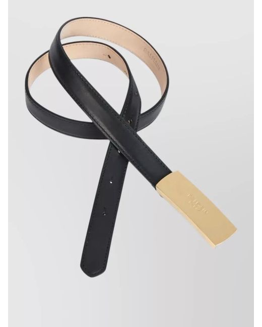 Balmain Multicolor Lamb Leather Belt