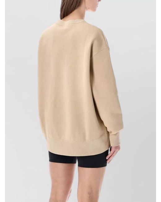 Nike Natural Oversized Fleece Crewneck Sweatshirt
