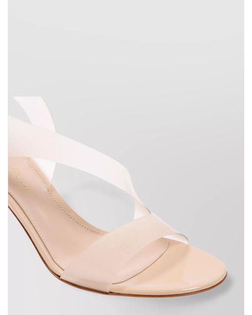 Gianvito Rossi White Pvc Metropolis Sandals
