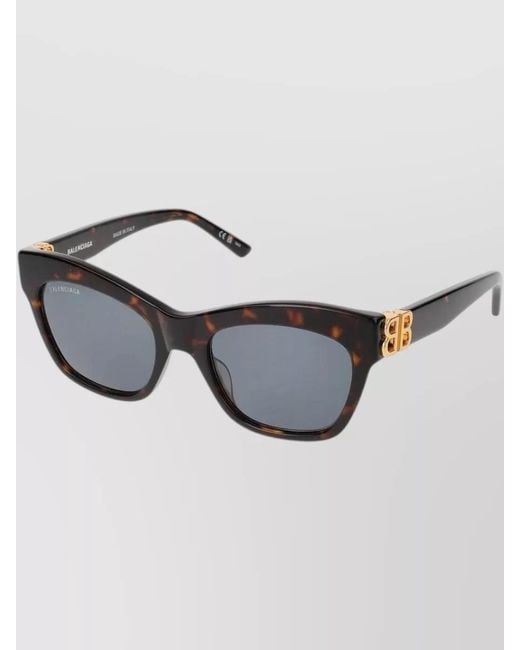 Balenciaga Gray Sunglasses Bb0132S 002 Metal Bridge 20