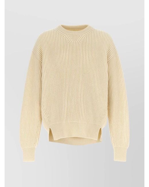 Jil Sander Natural Chunky-Knit Wool Jumper for men