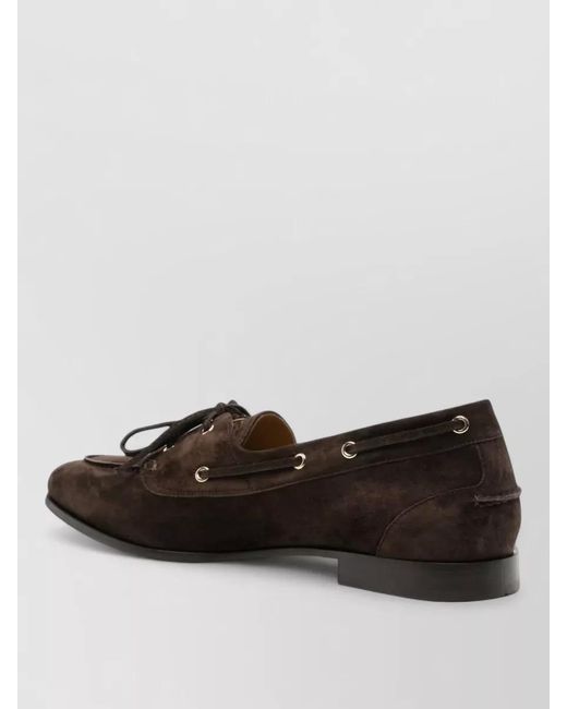 Bally Multicolor Leather Boat Shoes for men