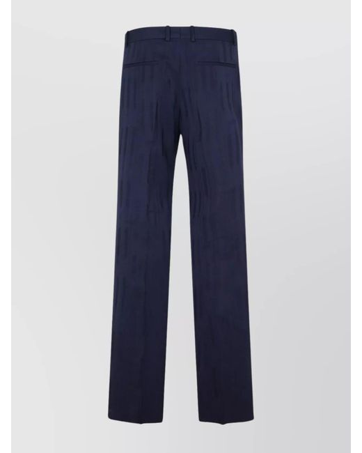 Off-White c/o Virgil Abloh Blue Slim-Fit Tailored Trousers for men