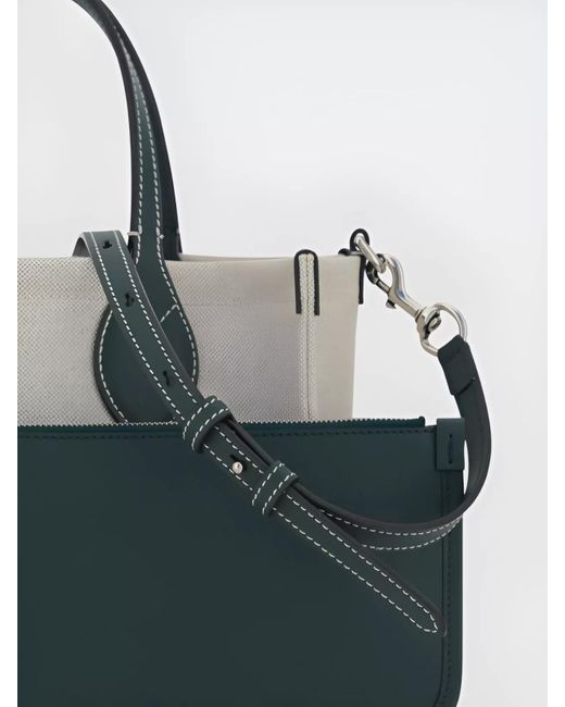 Gucci Gray Mini Logo Shopping Bag Tote Bag