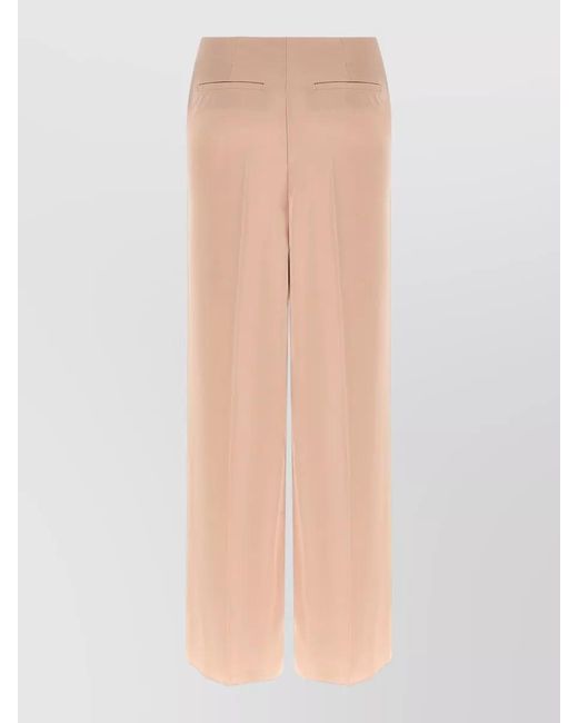 Pinko Multicolor Acetate Wide-Leg Trousers