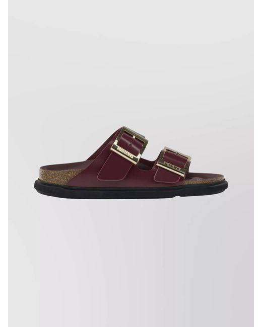 Birkenstock Brown Leather Sandals