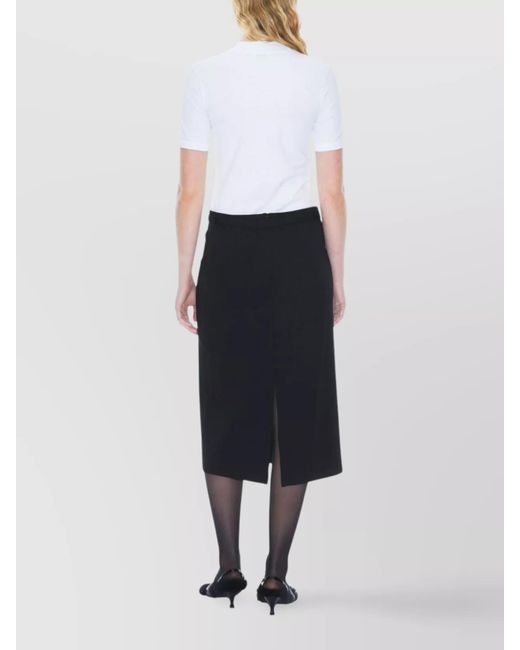 Filippa K White Cropped Organic Cotton Jersey T-Shirt