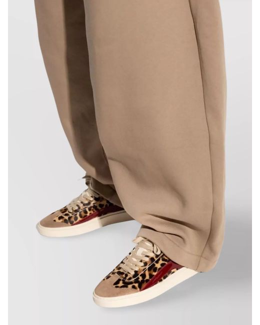 DSquared² Multicolor Leather Lace-Up Low-Top Sneakers