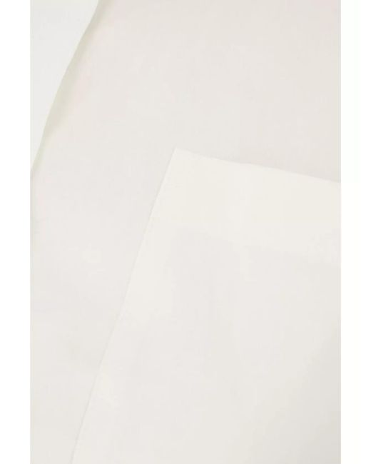 Michael Kors White Stretch Cotton Shirt