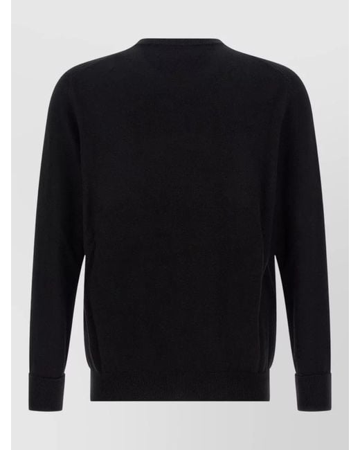 Ballantyne Blue Cashmere Crewneck Jumper for men