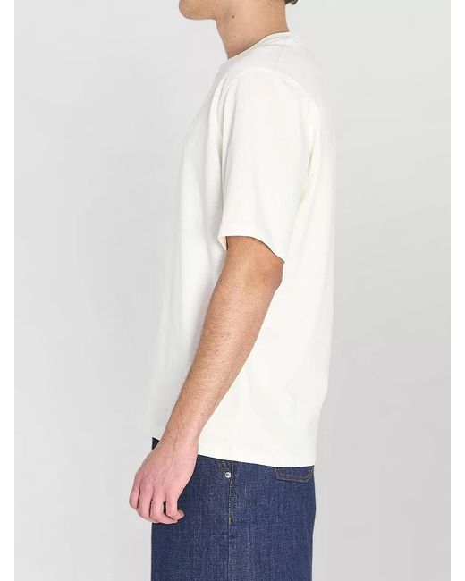 AMI White Ami De Coeur T-Shirt for men