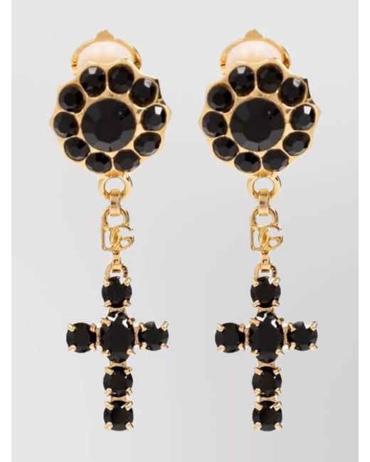 Dolce & Gabbana Black Earrings