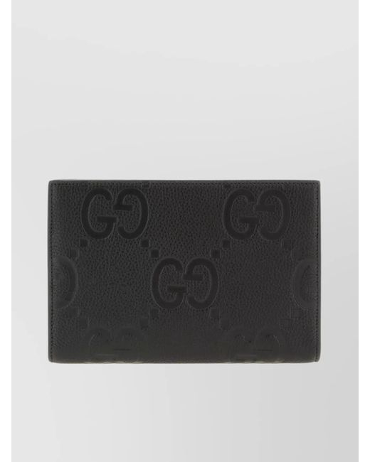 Gucci Black Crossbody Bag Leather Rectangular Shape for men