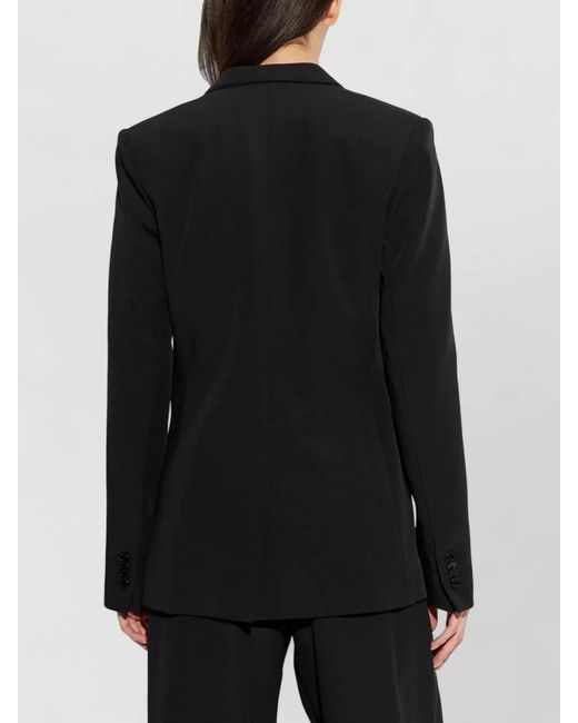 Isabel Marant Black Silk Blazer