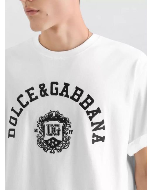 Dolce & Gabbana White T-Shirts for men