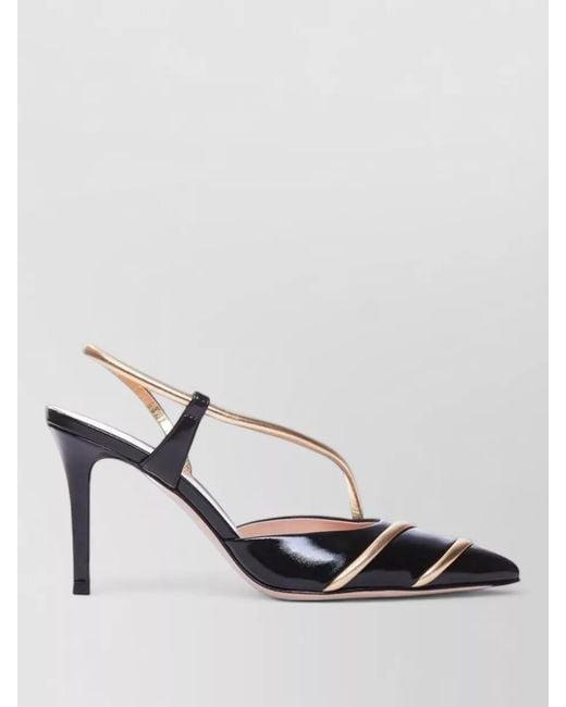 Gianvito Rossi Metallic Lamb Leather High Heel Sandals