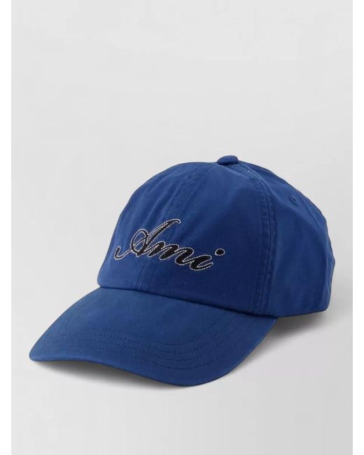 AMI Blue Cotton Cap