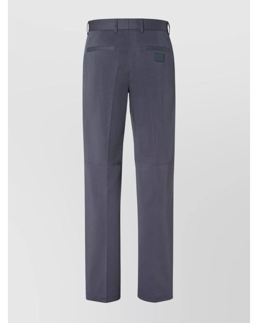 Fendi Blue Straight-Leg Trousers for men