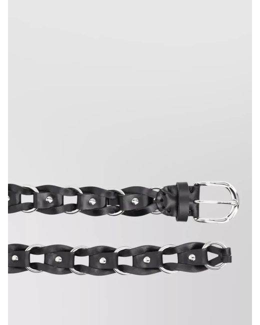 Isabel Marant Multicolor Chain Design Belt Metal Accents Detail