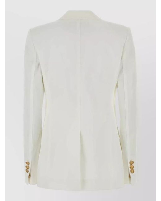 DSquared² White Cotton Blazer