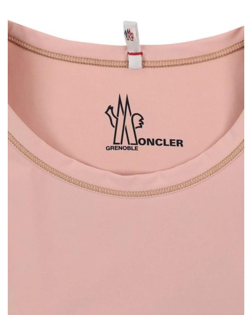 Moncler Pink Long Sleeve Top